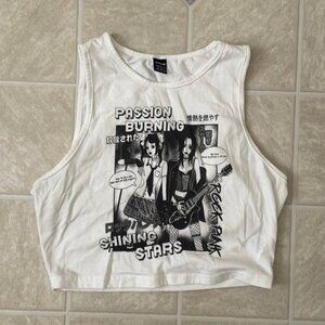 Rock and Roll Crop Top